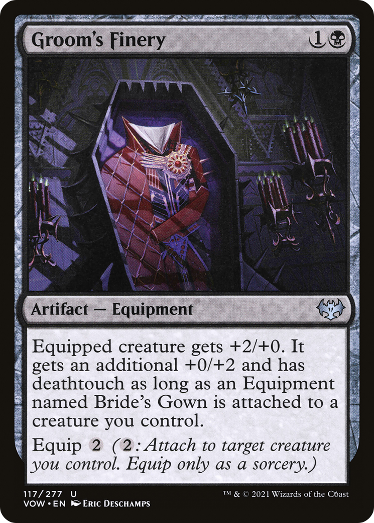 Groom's Finery (VOW-117) [Innistrad: Crimson Vow] MTG Single Wizards of the Coast