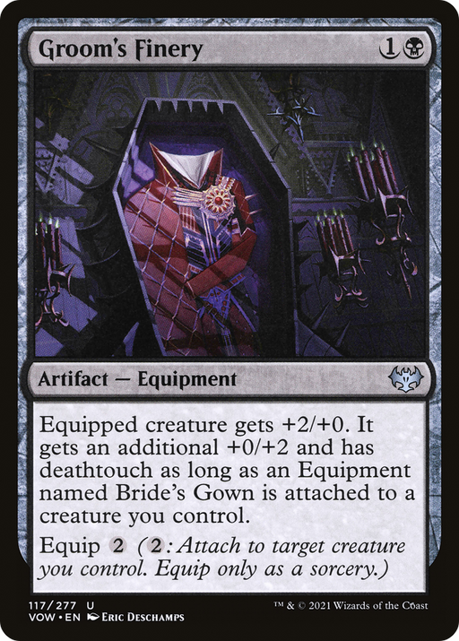Groom's Finery (VOW-117) [Innistrad: Crimson Vow] MTG Single Wizards of the Coast
