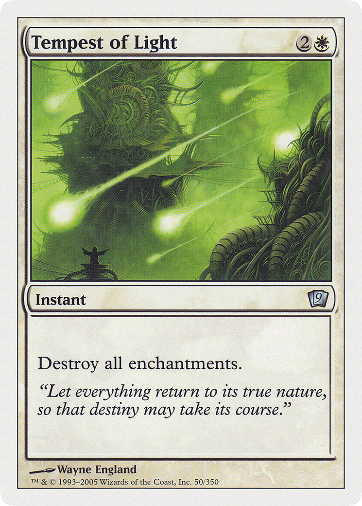 Tempest of Light (9ED-050) [9th Edition] Foil MTG Single Wizards of the Coast