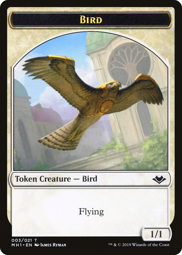 Bird (TMH1-003) [Tokens] Modern Horizons Tokens Foil MTG Single Wizards of the Coast