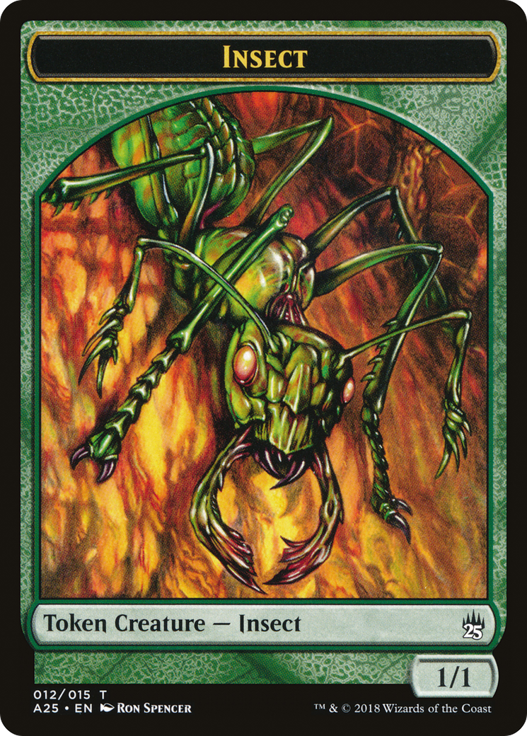 Insect (A25-012) [Tokens] Masters 25 Tokens MTG Single Wizards of the Coast
