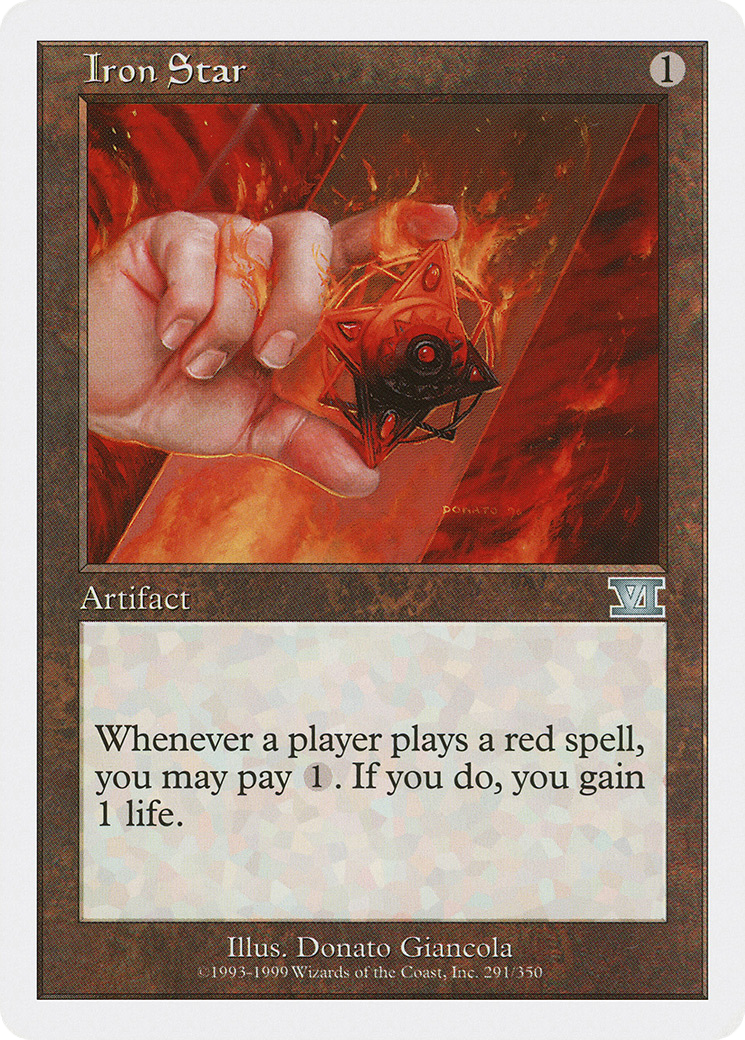Iron Star (6ED-291) [Classic Sixth Edition] MTG Single Wizards of the Coast