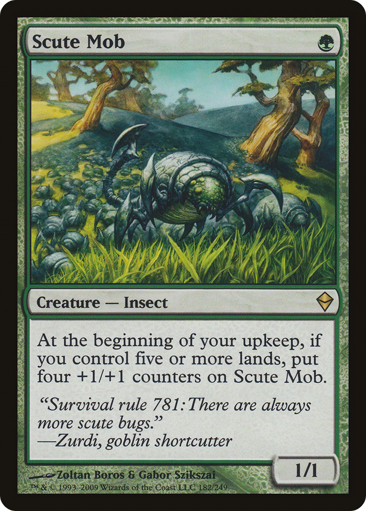 Scute Mob (ZEN-182) [Zendikar] MTG Single Wizards of the Coast