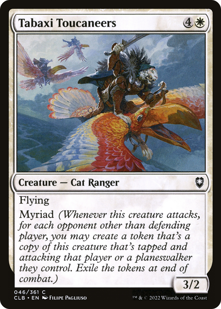 Tabaxi Toucaneers (CLB-046) [Commander Legends: Battle for Baldur's Gate] MTG Single Wizards of the Coast