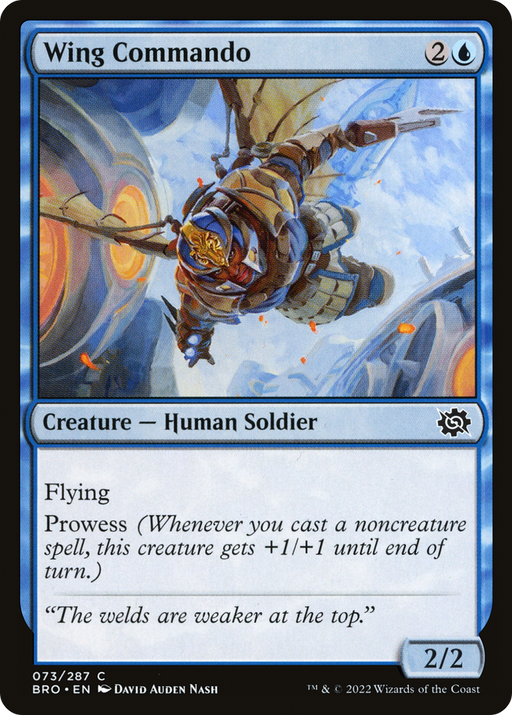 Wing Commando (BRO-073) [The Brothers' War] MTG Single Wizards of the Coast