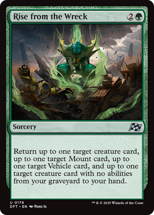 Rise from the Wreck (DFT-178) [Aetherdrift] MTG Single Wizards of the Coast