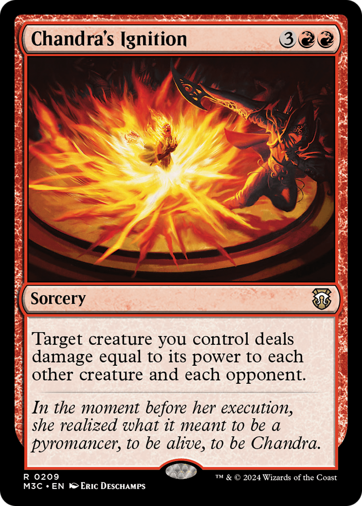 Chandra's Ignition (M3C-209) [Modern Horizons 3 Commander] MTG Single Wizards of the Coast
