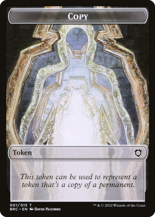 Copy (TBRC-001) [Tokens] The Brothers' War Commander Tokens Foil MTG Single Wizards of the Coast