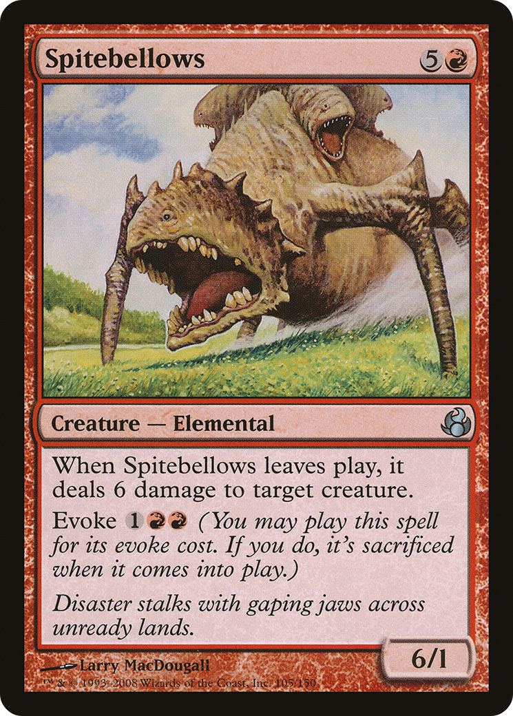 Spitebellows (MOR-105) [Morningtide] Foil MTG Single Wizards of the Coast