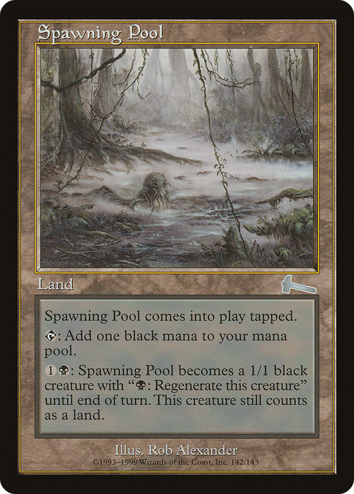 Spawning Pool (ULG-142) [Urza's Legacy] MTG Single Wizards of the Coast