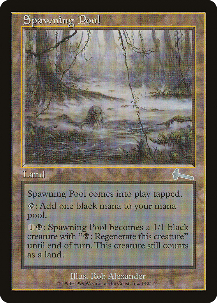 Spawning Pool (ULG-142) [Urza's Legacy] Foil MTG Single Wizards of the Coast