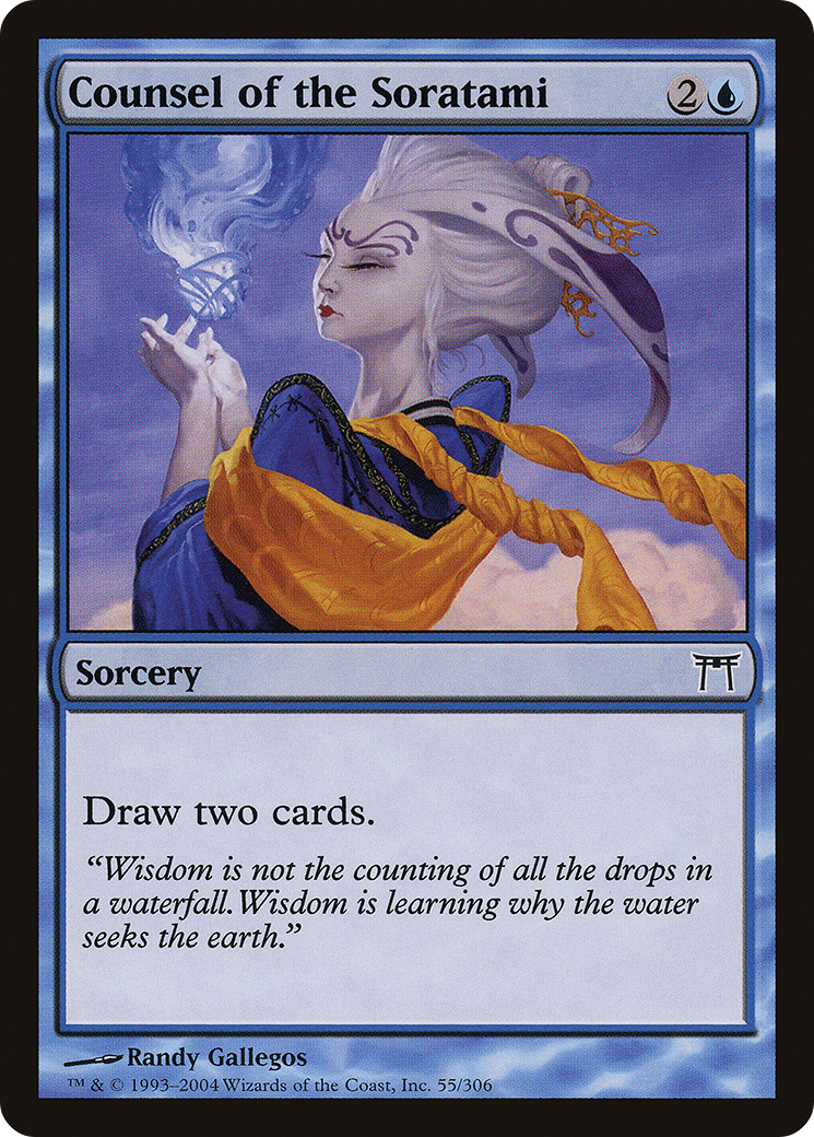 Counsel of the Soratami (CHK-055) [Champions of Kamigawa] Foil MTG Single Wizards of the Coast