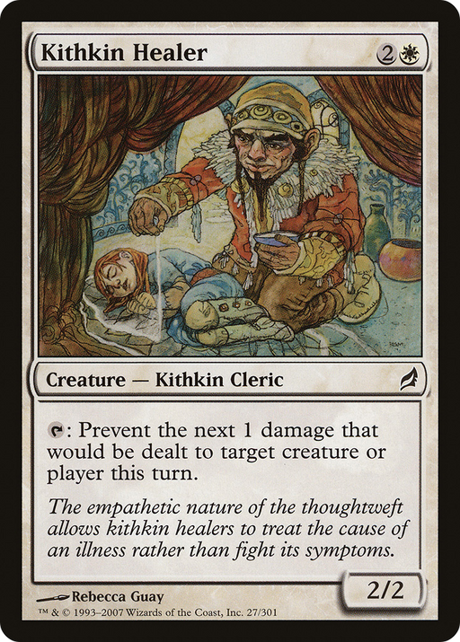 Kithkin Healer (LRW-027) [Lorwyn] MTG Single Wizards of the Coast