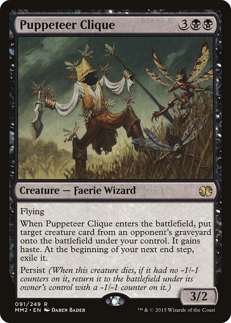 Puppeteer Clique (MM2-091) [Modern Masters 2015] Foil MTG Single Modern Masters 2015