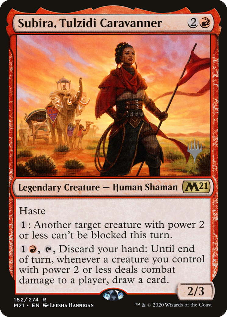 Subira, Tulzidi Caravanner (PPM21-162P) [Core Set 2021 Promos] MTG Single Wizards of the Coast