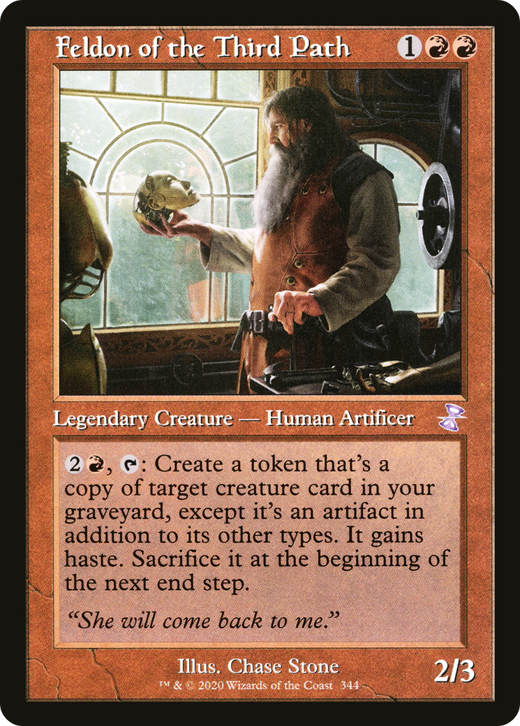 Feldon of the Third Path (TSR-344) [Time Spiral Remastered] MTG Single Wizards of the Coast