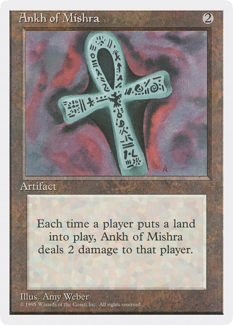Ankh of Mishra (4ED-) [Fourth Edition] MTG Single Wizards of the Coast