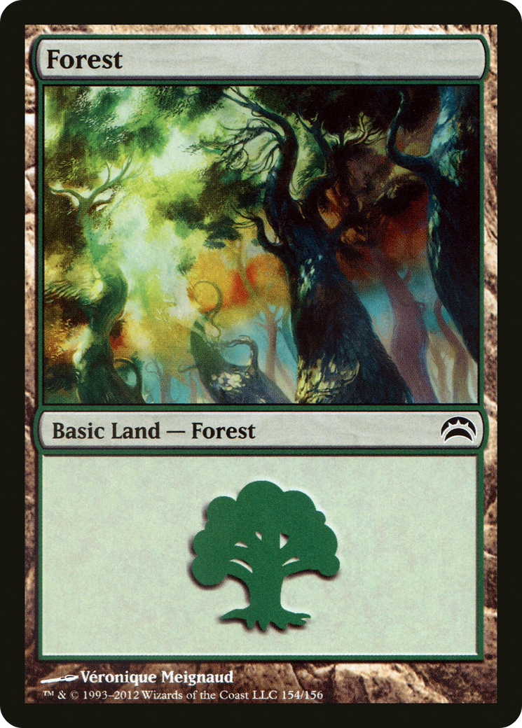 Forest (PC2-154) [Misc] Planechase 2012 Foil MTG Single Wizards of the Coast
