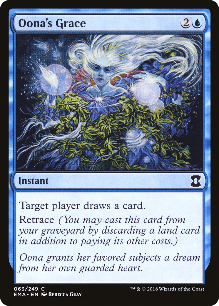 Oona's Grace (EMA-063) [Eternal Masters] MTG Single Wizards of the Coast
