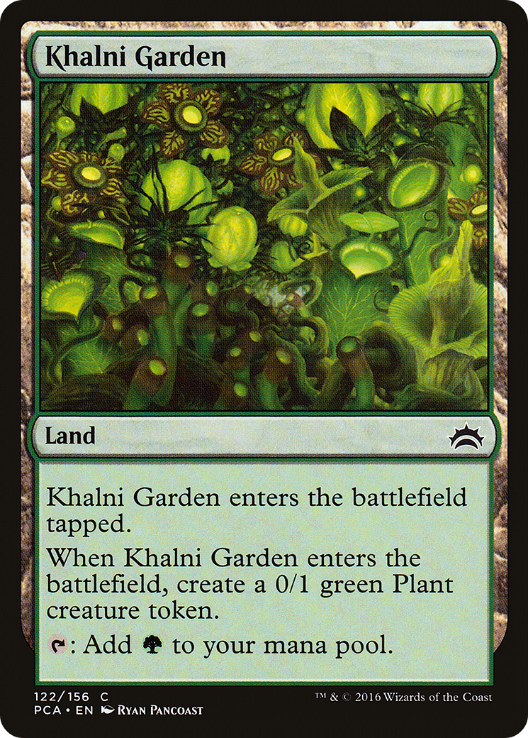 Khalni Garden (PCA-122) [Misc] Planechase Anthology MTG Single Wizards of the Coast