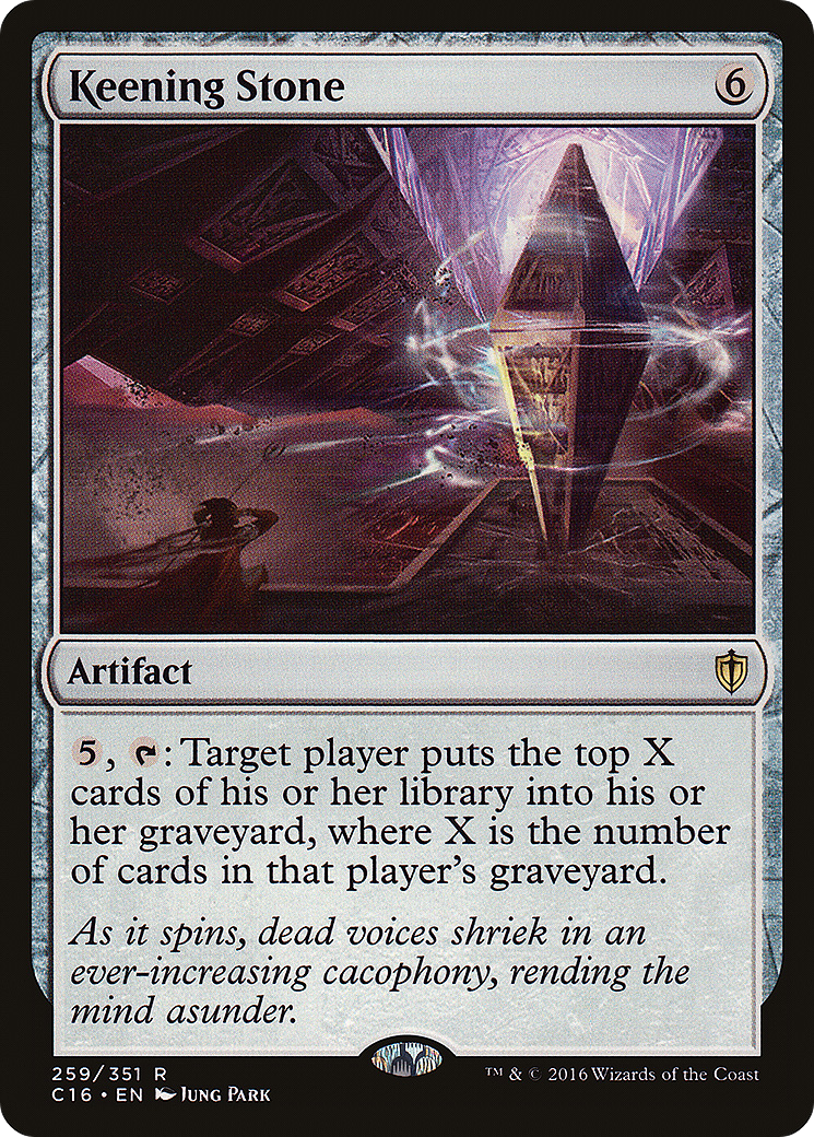 Keening Stone (C16-259) [Commander 2016] MTG Single Wizards of the Coast