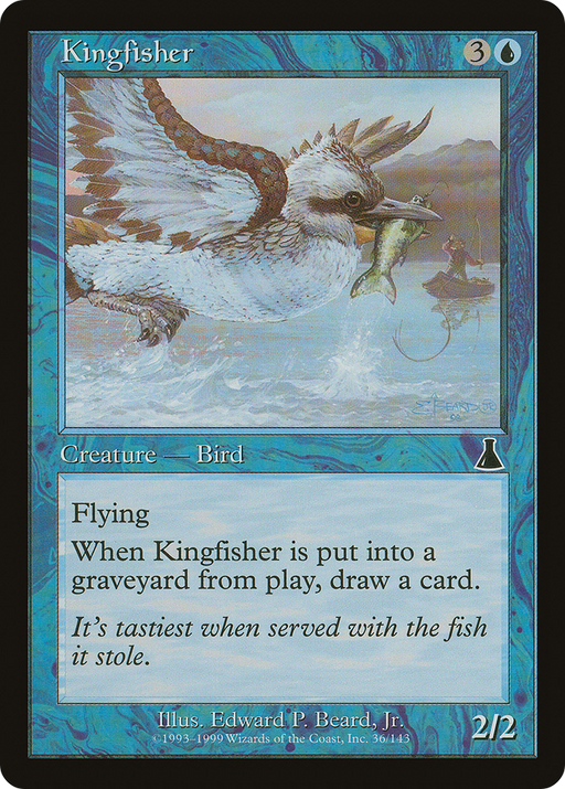 Kingfisher (UDS-036) [Urza's Destiny] MTG Single Wizards of the Coast
