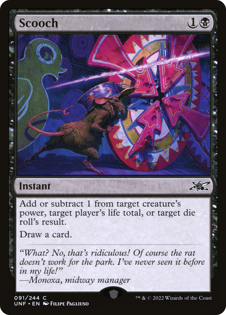 Scooch (UNF-091) [Unfinity] Foil MTG Single Wizards of the Coast