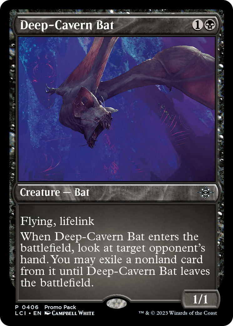 Deep-Cavern Bat (PPLCI-406) [The Lost Caverns of Ixalan] MTG Single Wizards of the Coast