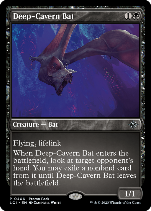 Deep-Cavern Bat (PPLCI-406) [The Lost Caverns of Ixalan] MTG Single Wizards of the Coast