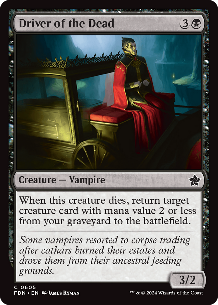 Driver of the Dead (FDN-605) [Foundations] MTG Single Wizards of the Coast