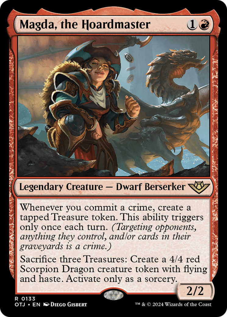 Magda, the Hoardmaster (OTJ-133) [Outlaws of Thunder Junction] MTG Single Wizards of the Coast