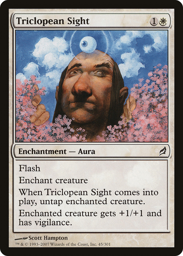 Triclopean Sight (LRW-045) [Lorwyn] Foil MTG Single Wizards of the Coast