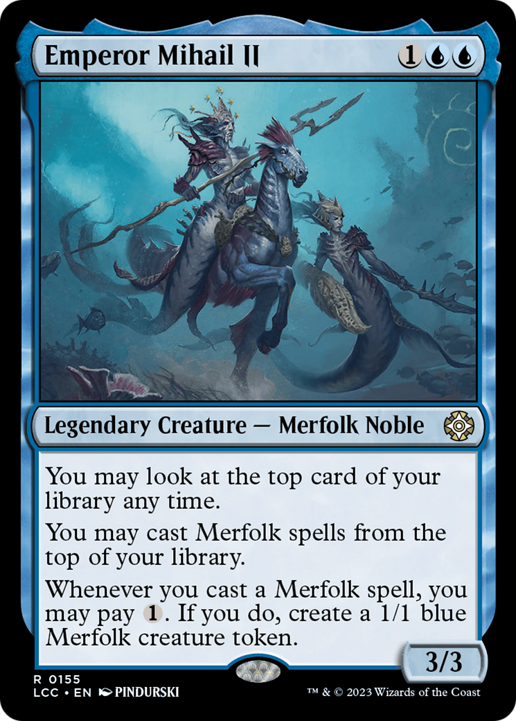 Emperor Mihail II (LCC-155) [The Lost Caverns of Ixalan Commander] MTG Single Wizards of the Coast