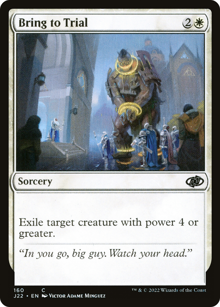 Bring to Trial (J22-160) [Jumpstart 2022] MTG Single Wizards of the Coast