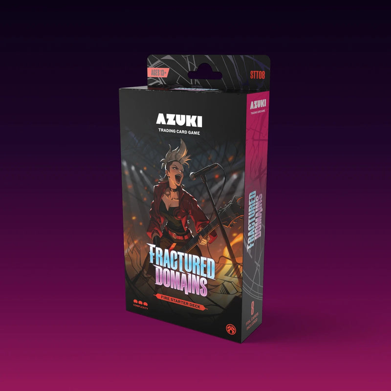 Azuki TCG: Fractured Domains - Starter Deck (Fire) (Est. Release: Nov-Dec 2026) Azuki TCG Azuki Labs