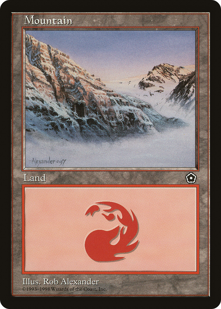 Mountain (P02-161) [Misc] Portal Second Age MTG Single Wizards of the Coast