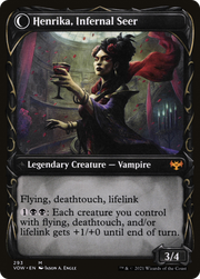 Henrika Domnathi (VOW-293) [Innistrad: Crimson Vow] (Showcase) Foil MTG Single Wizards of the Coast