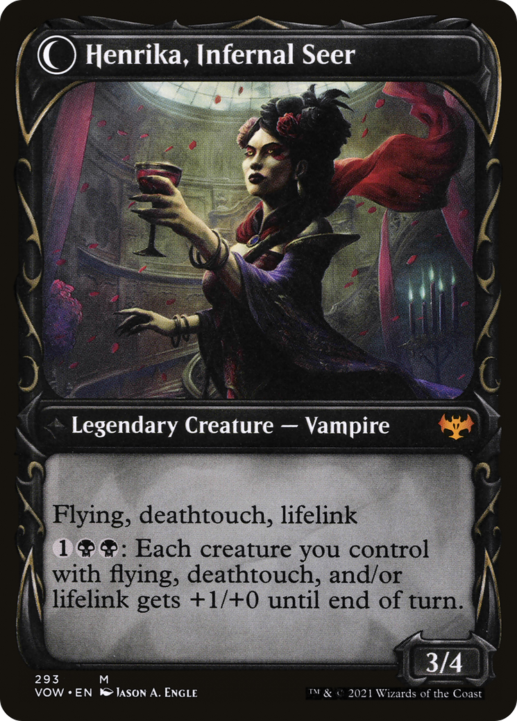 Henrika Domnathi (VOW-293) [Innistrad: Crimson Vow] (Showcase) MTG Single Wizards of the Coast