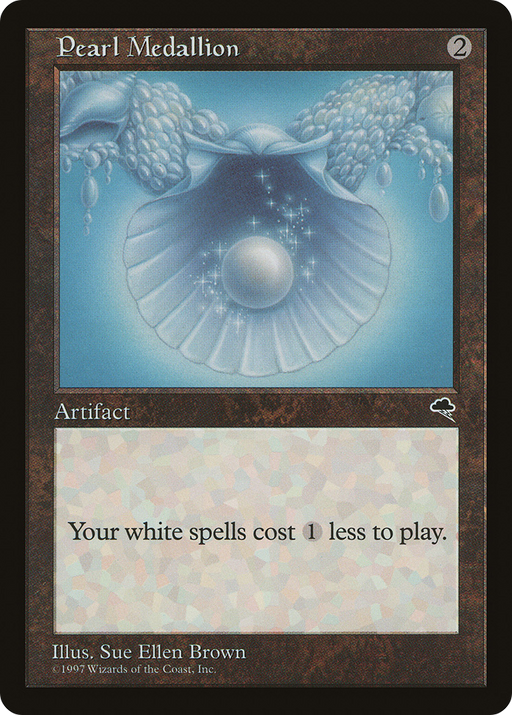 Pearl Medallion (TMP-300) [Tempest] MTG Single Wizards of the Coast