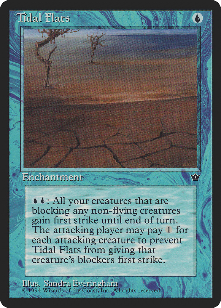 Tidal Flats (FEM-27C) [Fallen Empires] MTG Single Wizards of the Coast