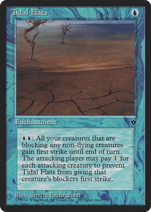 Tidal Flats (FEM-27C) [Fallen Empires] MTG Single Wizards of the Coast