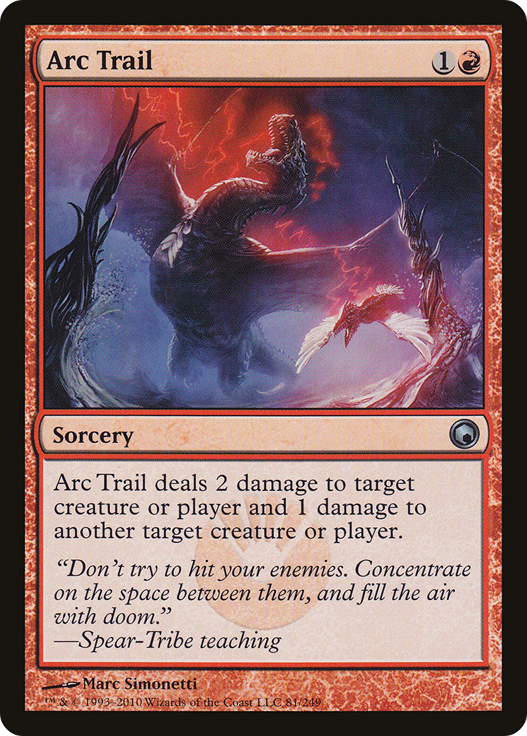 Arc Trail (SOM-081) [Scars of Mirrodin] Foil MTG Single Wizards of the Coast