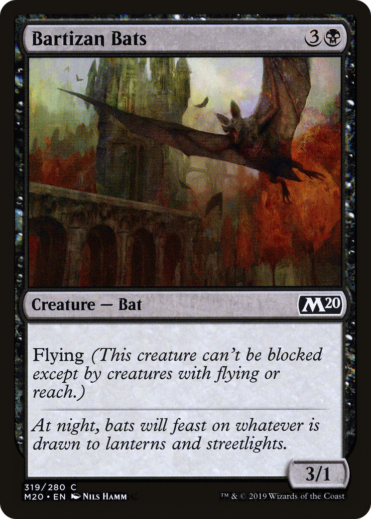 Bartizan Bats (M20-319) [Core Set 2020] MTG Single Wizards of the Coast