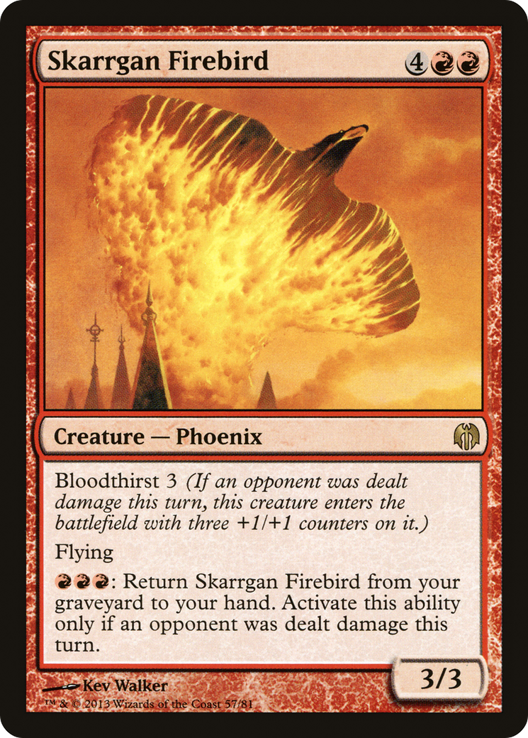 Skarrgan Firebird (DDL-057) [Misc] Duel Decks: Heroes vs. Monsters MTG Single Wizards of the Coast