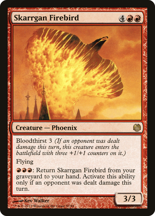 Skarrgan Firebird (DDL-057) [Misc] Duel Decks: Heroes vs. Monsters MTG Single Wizards of the Coast