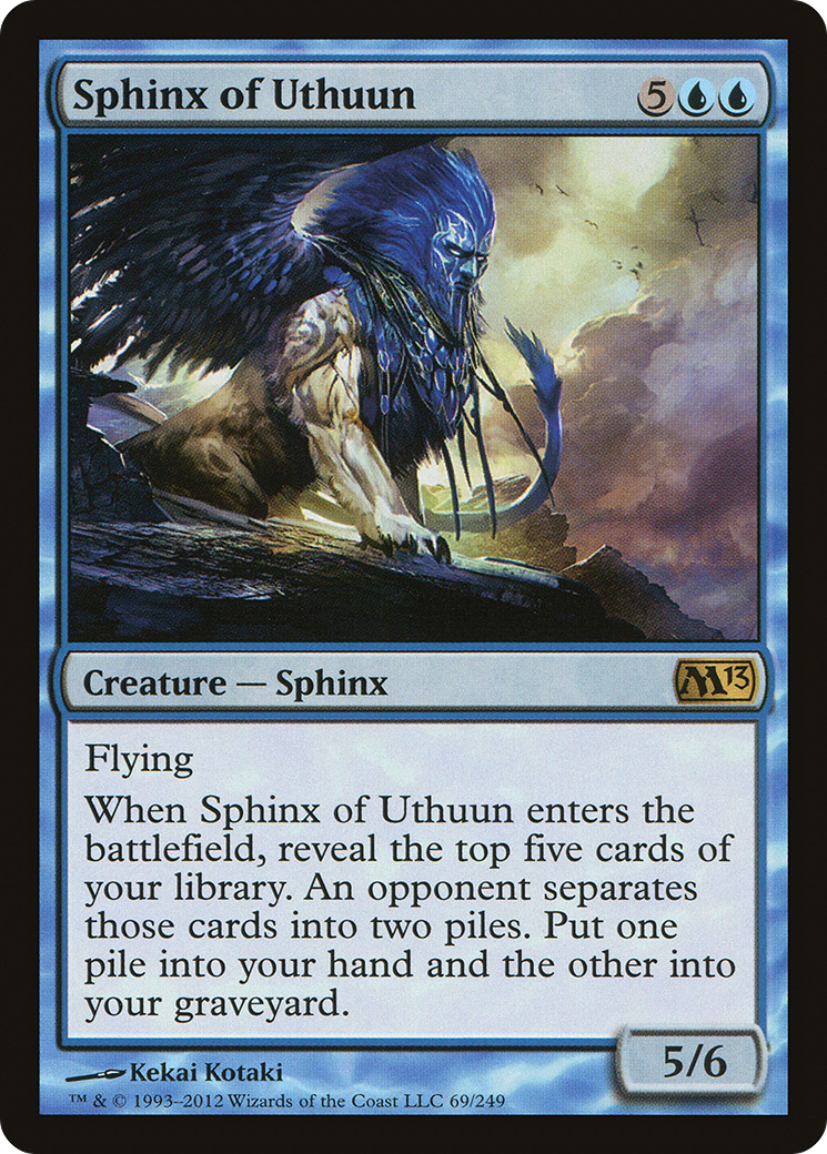 Sphinx of Uthuun (M13-069) [Magic 2013] MTG Single Wizards of the Coast