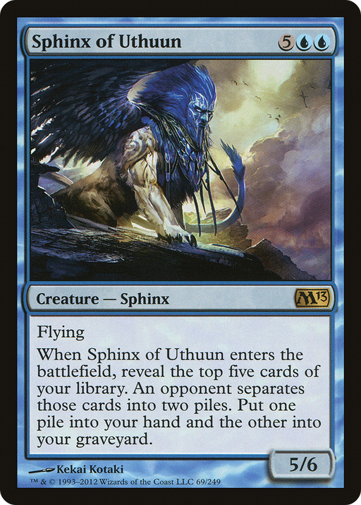 Sphinx of Uthuun (M13-069) [Magic 2013] MTG Single Wizards of the Coast