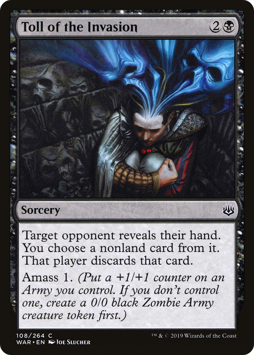 Toll of the Invasion (WAR-108) [War of the Spark] MTG Single Wizards of the Coast