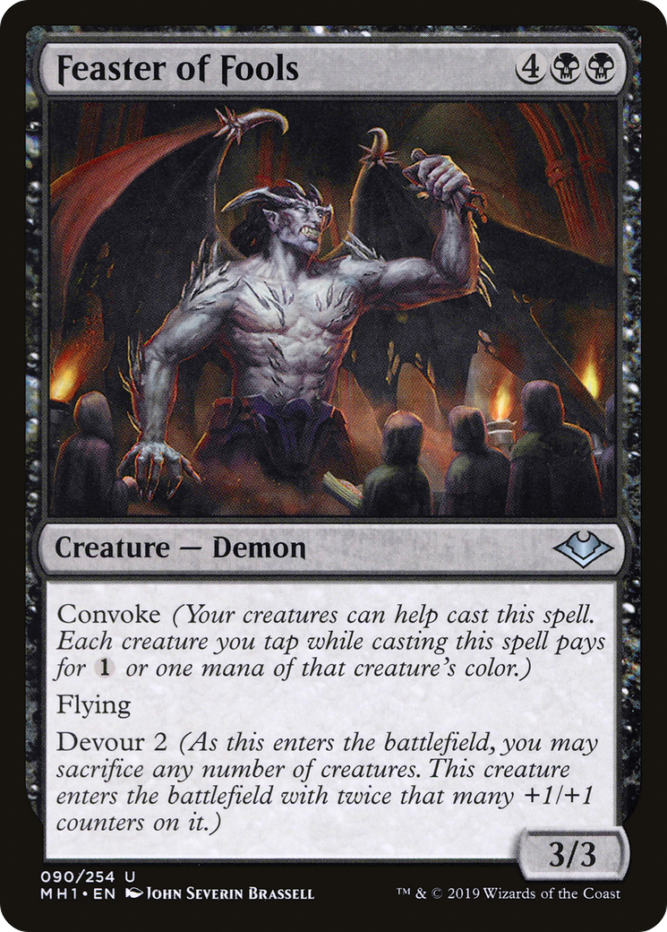 Feaster of Fools (MH1-090) [Modern Horizons] Foil MTG Single Wizards of the Coast
