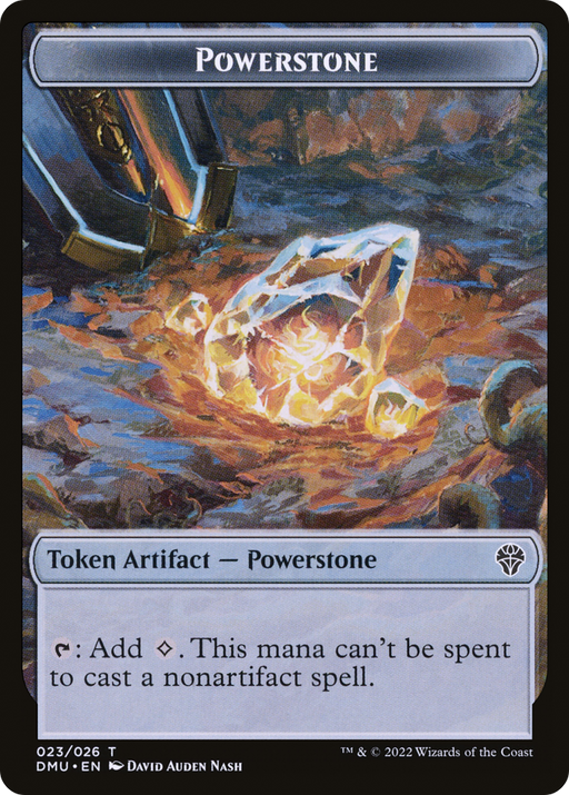 Powerstone Token (DMU-023) [Tokens] Dominaria United Tokens MTG Single Wizards of the Coast